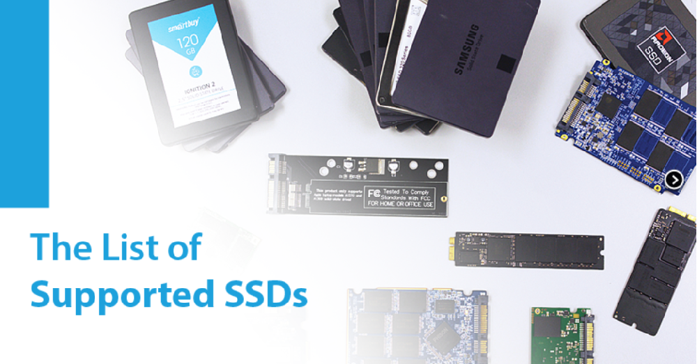 SSD固态硬盘数据恢复主控芯片支持列表